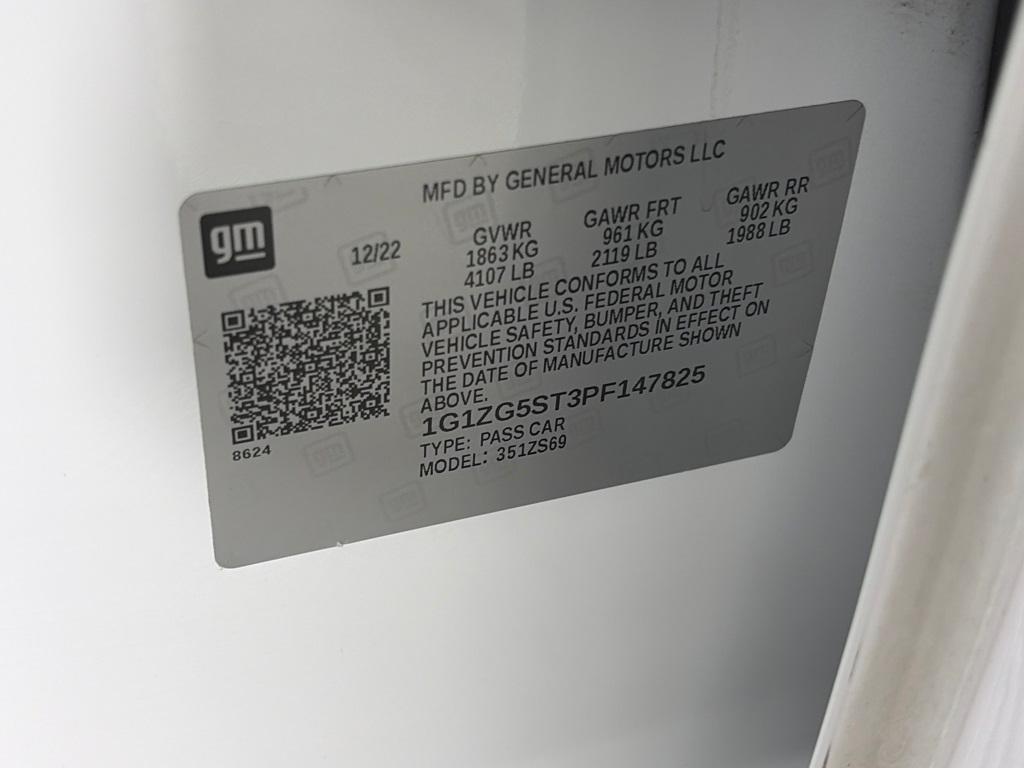 used 2023 Chevrolet Malibu car, priced at $18,810