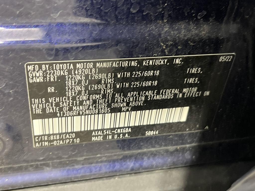 used 2022 Toyota RAV4 Hybrid car