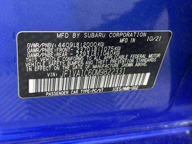 used 2021 Subaru WRX car, priced at $28,992