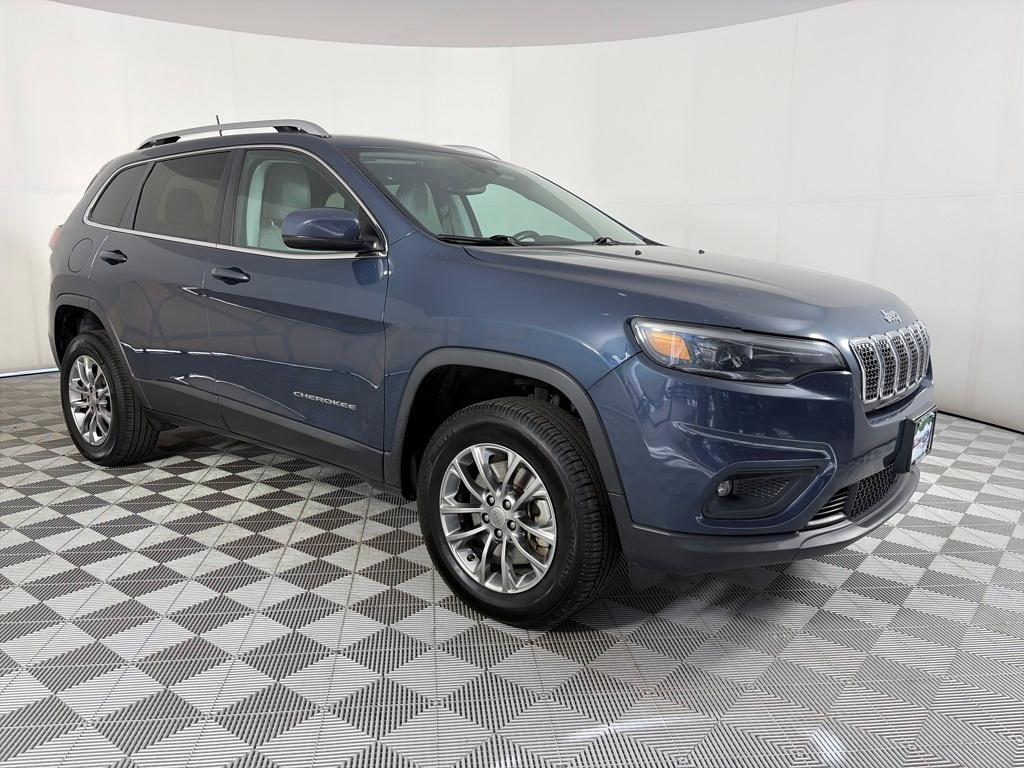 used 2021 Jeep Cherokee car, priced at $16,406
