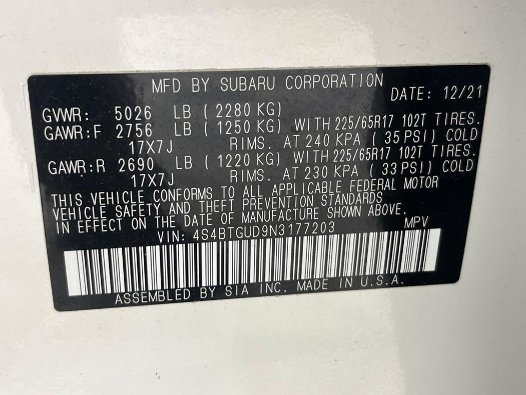 used 2022 Subaru Outback car, priced at $24,291