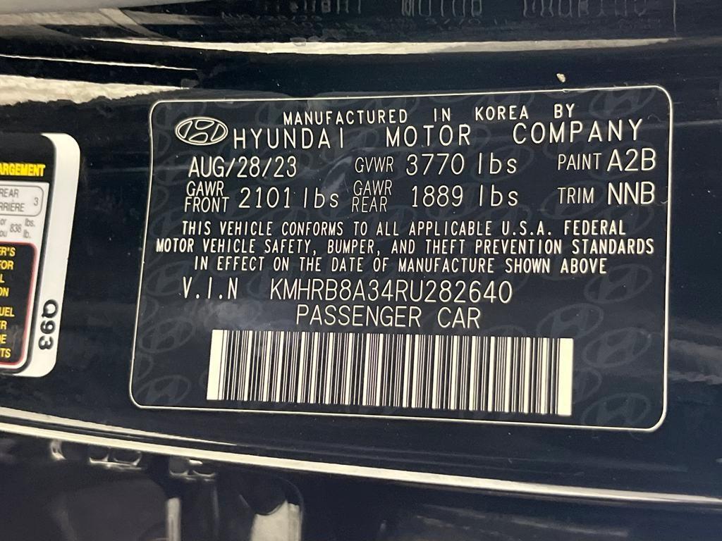 used 2024 Hyundai Venue car, priced at $18,396