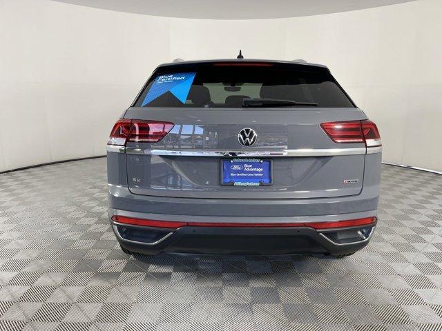 used 2021 Volkswagen Atlas Cross Sport car, priced at $26,827