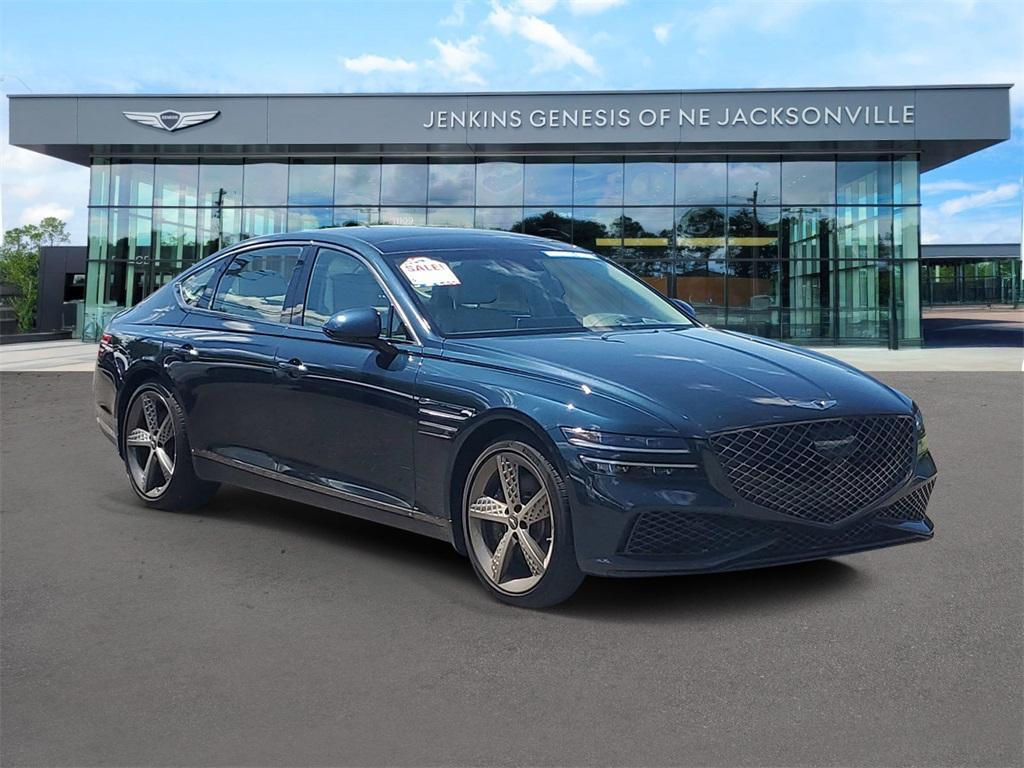 used 2024 Genesis G80 car, priced at $53,361
