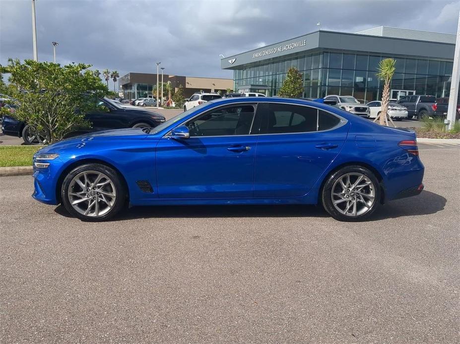 used 2022 Genesis G70 car, priced at $29,995