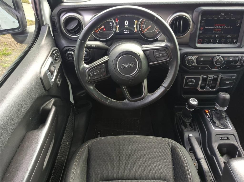 used 2021 Jeep Wrangler Unlimited car, priced at $27,879