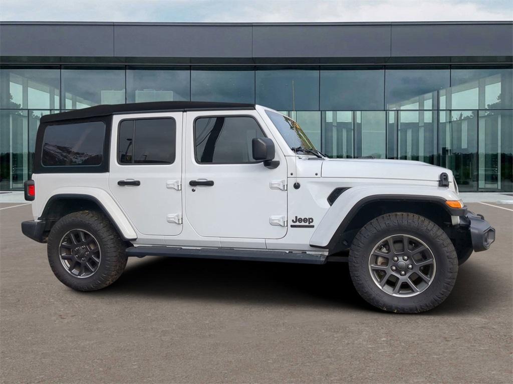 used 2021 Jeep Wrangler Unlimited car, priced at $27,879