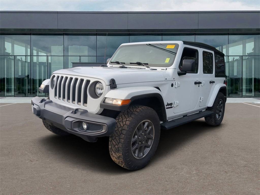 used 2021 Jeep Wrangler Unlimited car, priced at $27,879