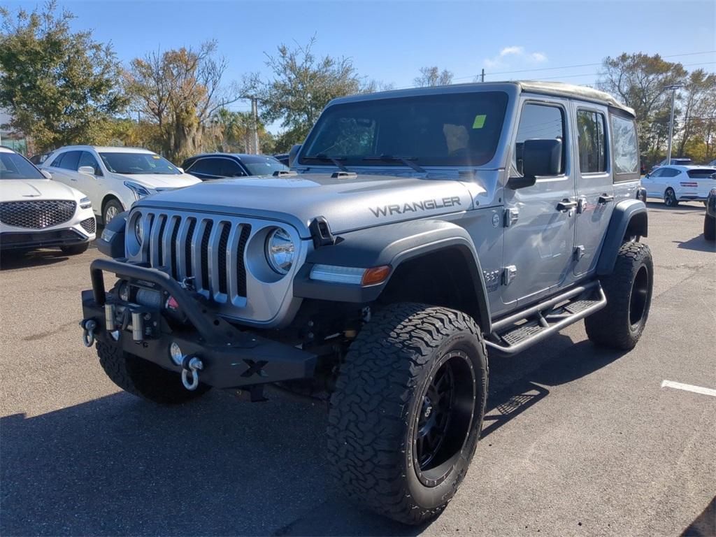 used 2020 Jeep Wrangler Unlimited car, priced at $25,999