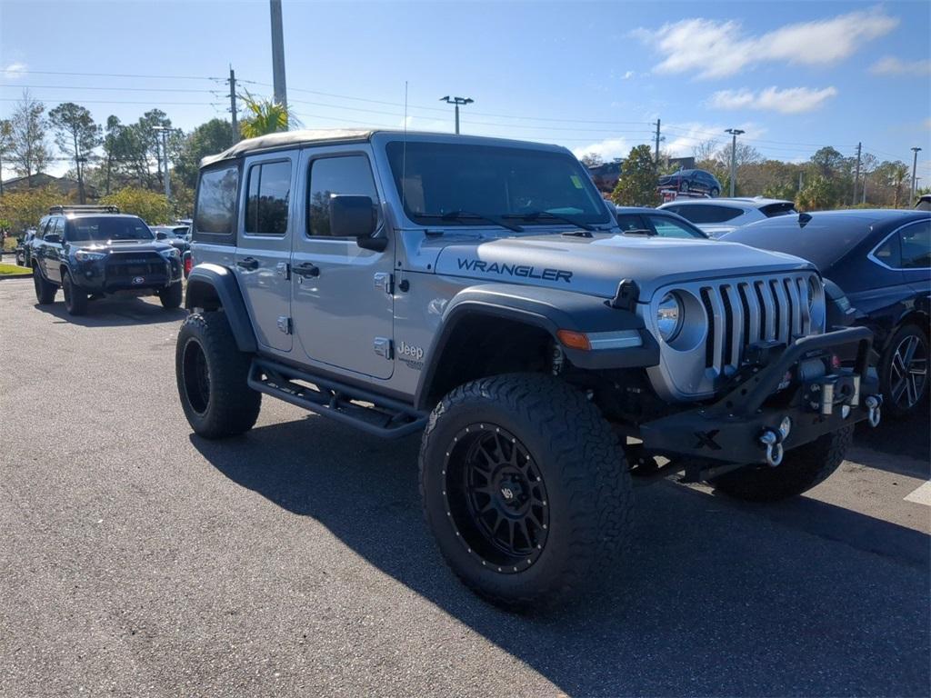 used 2020 Jeep Wrangler Unlimited car, priced at $25,999