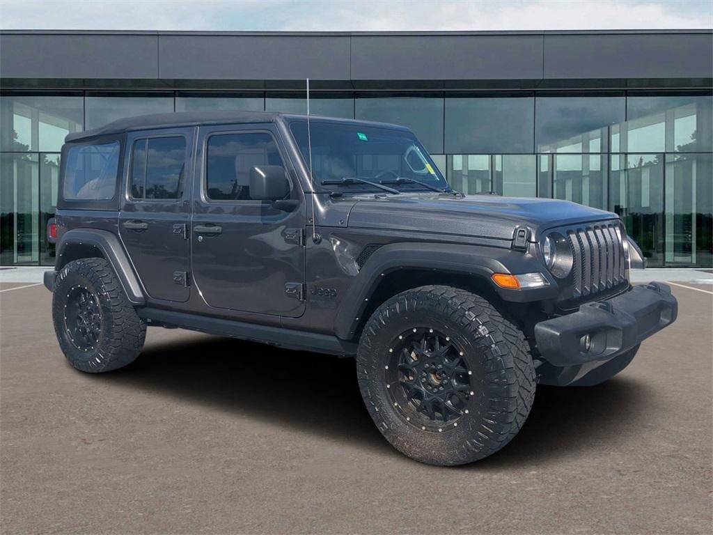 used 2021 Jeep Wrangler Unlimited car, priced at $26,999