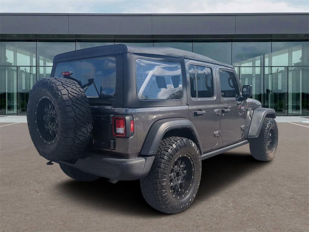 used 2021 Jeep Wrangler Unlimited car, priced at $26,999