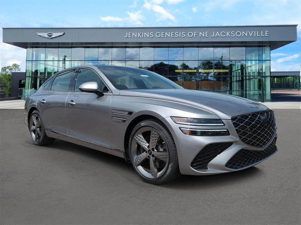 new 2025 Genesis G80 car, priced at $79,345