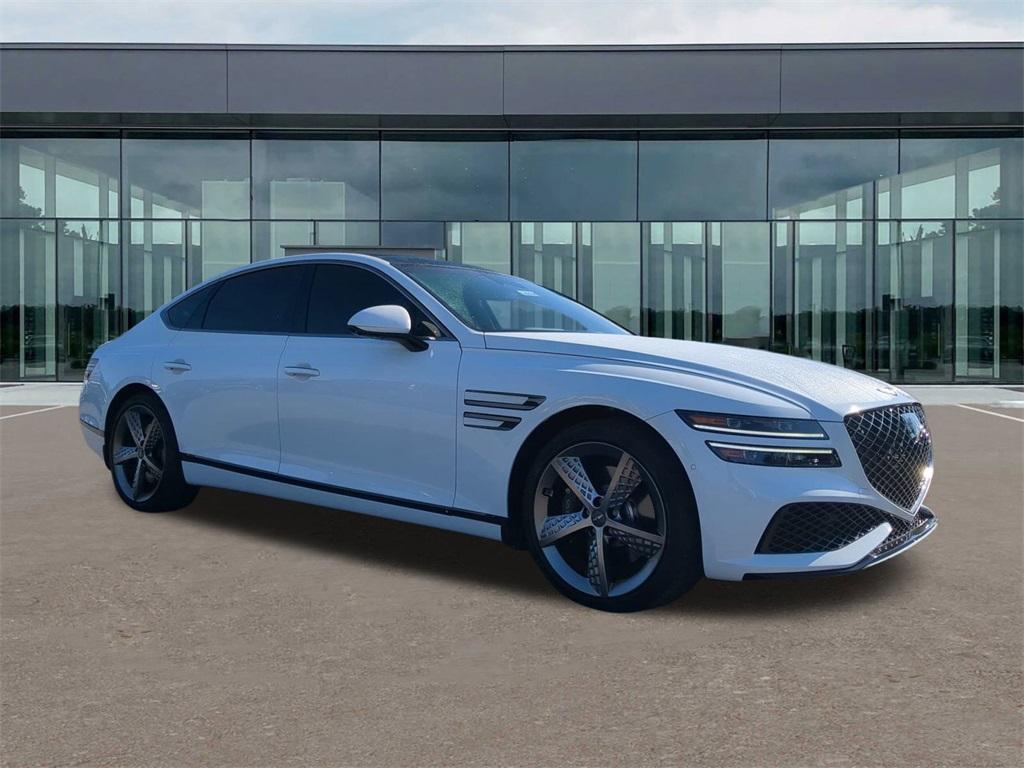used 2024 Genesis G80 car, priced at $56,997