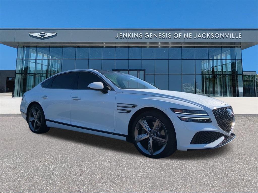 used 2024 Genesis G80 car, priced at $56,997