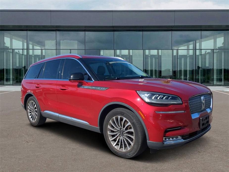 used 2020 Lincoln Aviator car, priced at $33,432