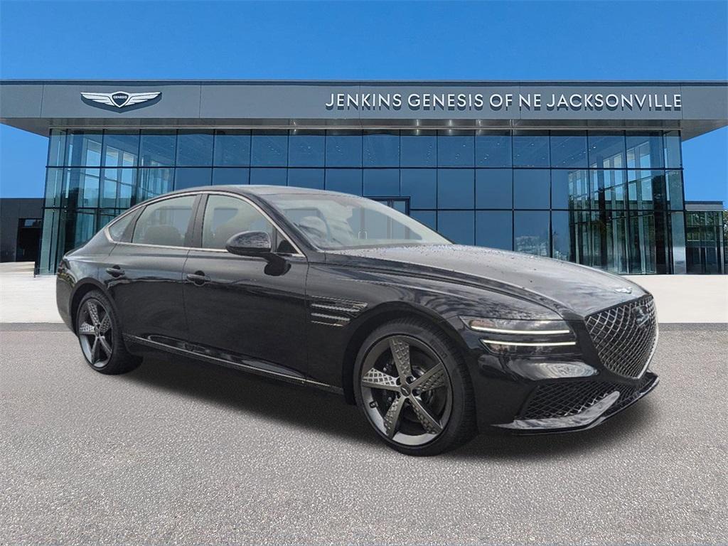 used 2024 Genesis G80 car, priced at $54,894