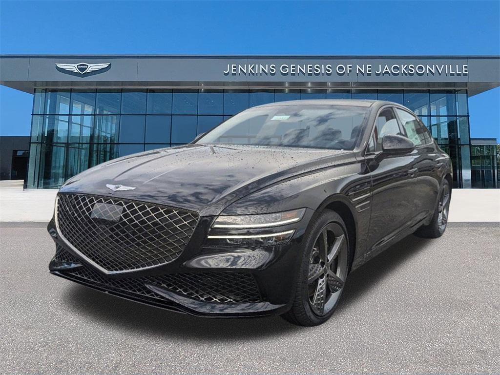 used 2024 Genesis G80 car, priced at $59,808