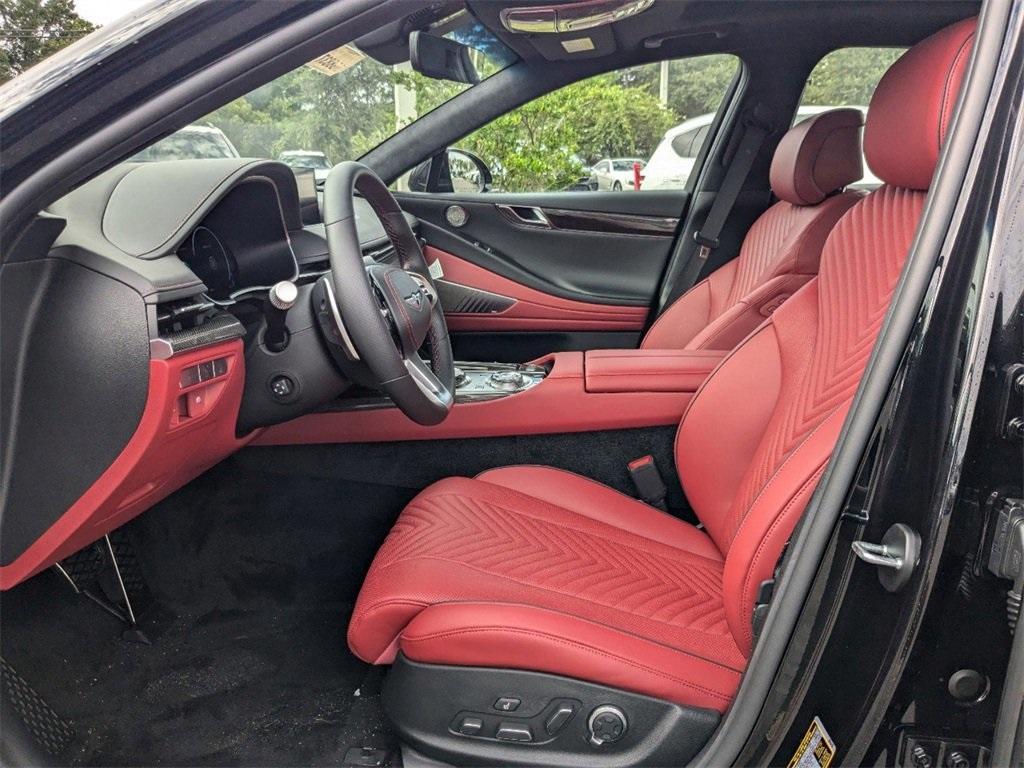 used 2024 Genesis G80 car, priced at $55,324