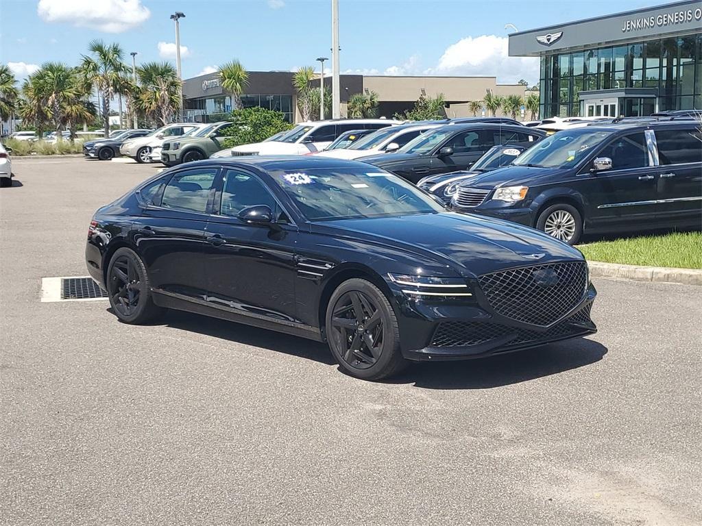 used 2024 Genesis G80 car, priced at $47,794