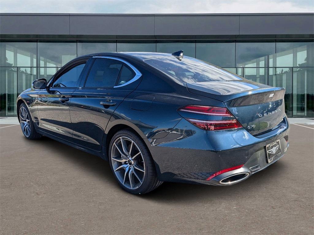 new 2025 Genesis G70 car, priced at $44,455