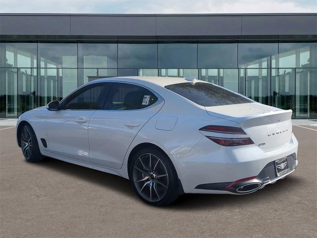 new 2025 Genesis G70 car, priced at $44,455