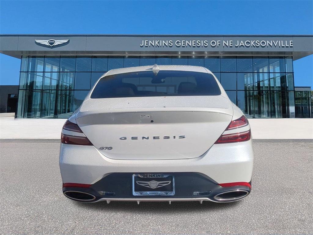 used 2025 Genesis G70 car, priced at $38,689