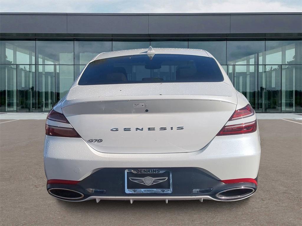 new 2025 Genesis G70 car, priced at $44,455