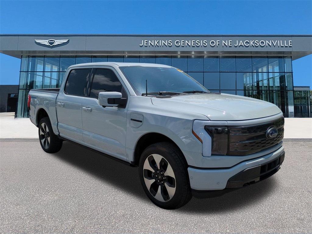 used 2023 Ford F-150 Lightning car, priced at $55,402