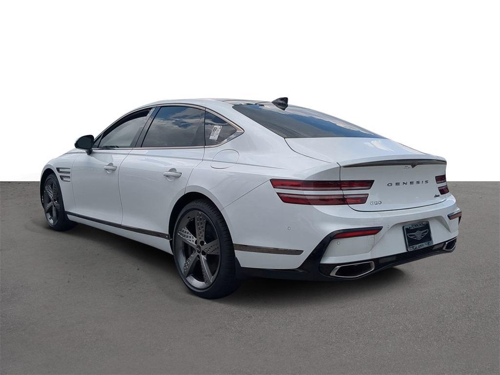 new 2025 Genesis G80 car, priced at $70,665