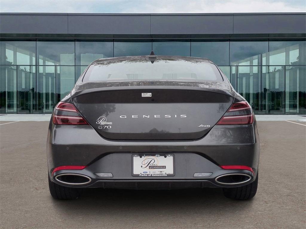 new 2025 Genesis G70 car, priced at $50,625