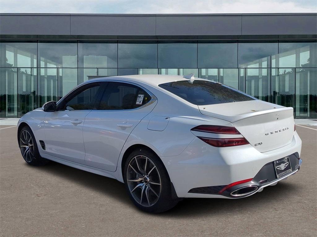 new 2025 Genesis G70 car, priced at $44,325