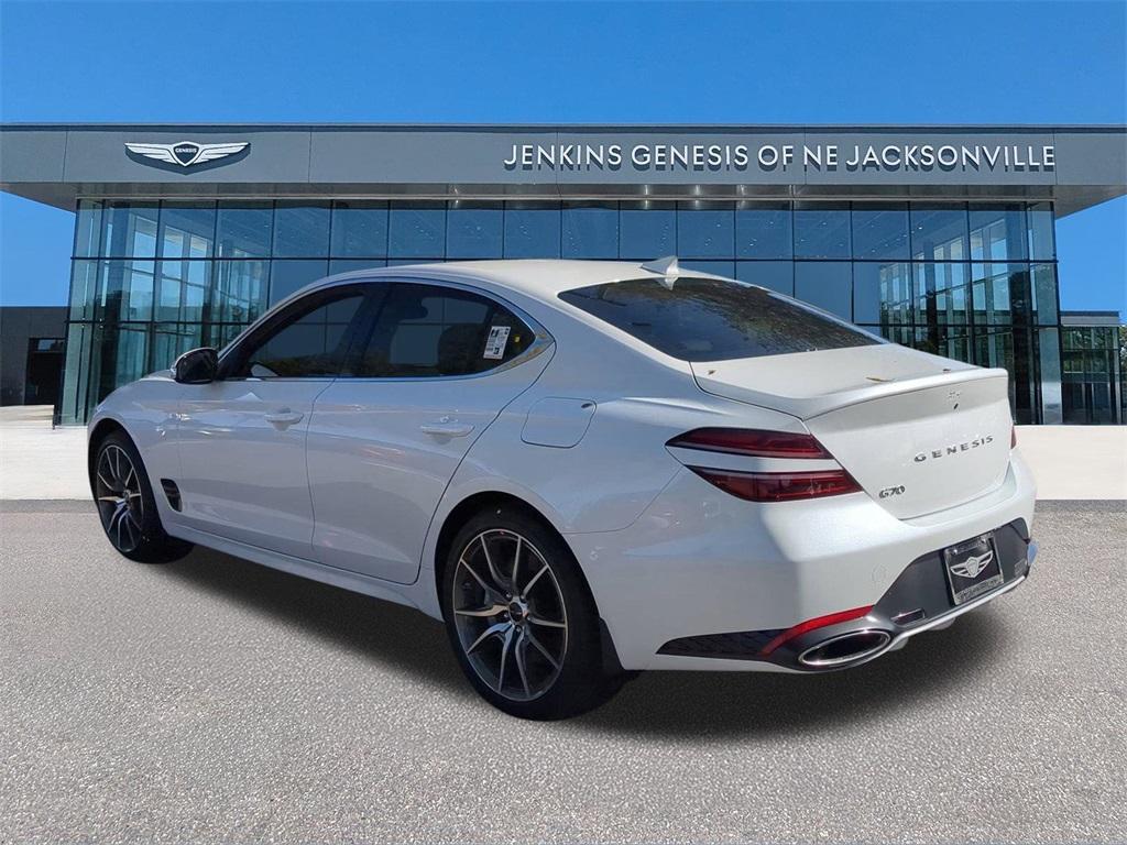 new 2025 Genesis G70 car, priced at $43,250