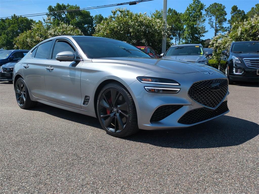used 2022 Genesis G70 car, priced at $29,995