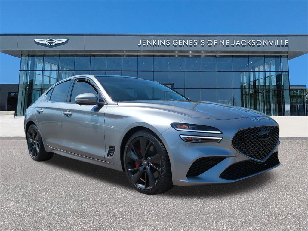 used 2022 Genesis G70 car, priced at $29,995