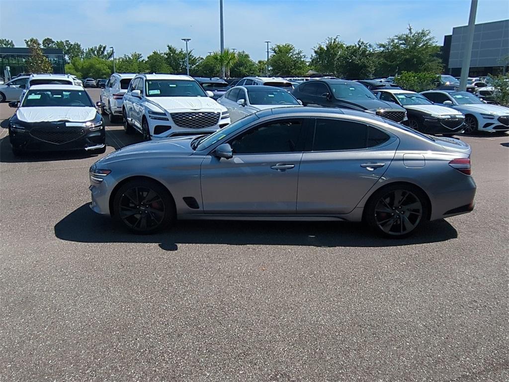 used 2022 Genesis G70 car, priced at $29,995