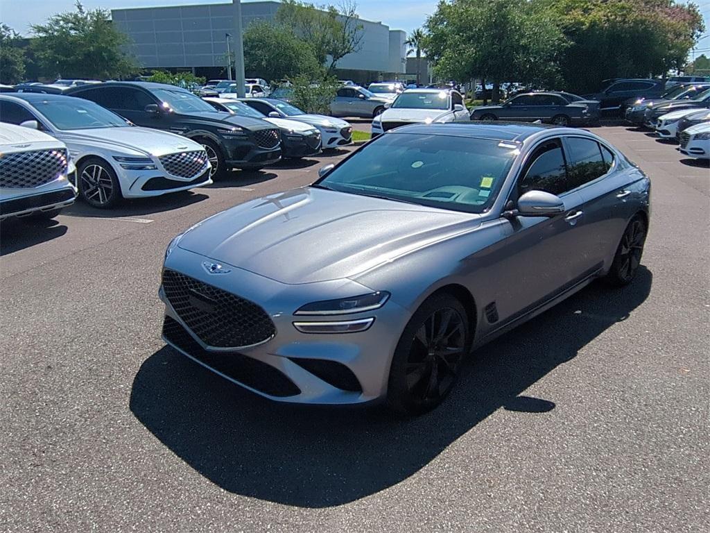 used 2022 Genesis G70 car, priced at $29,995