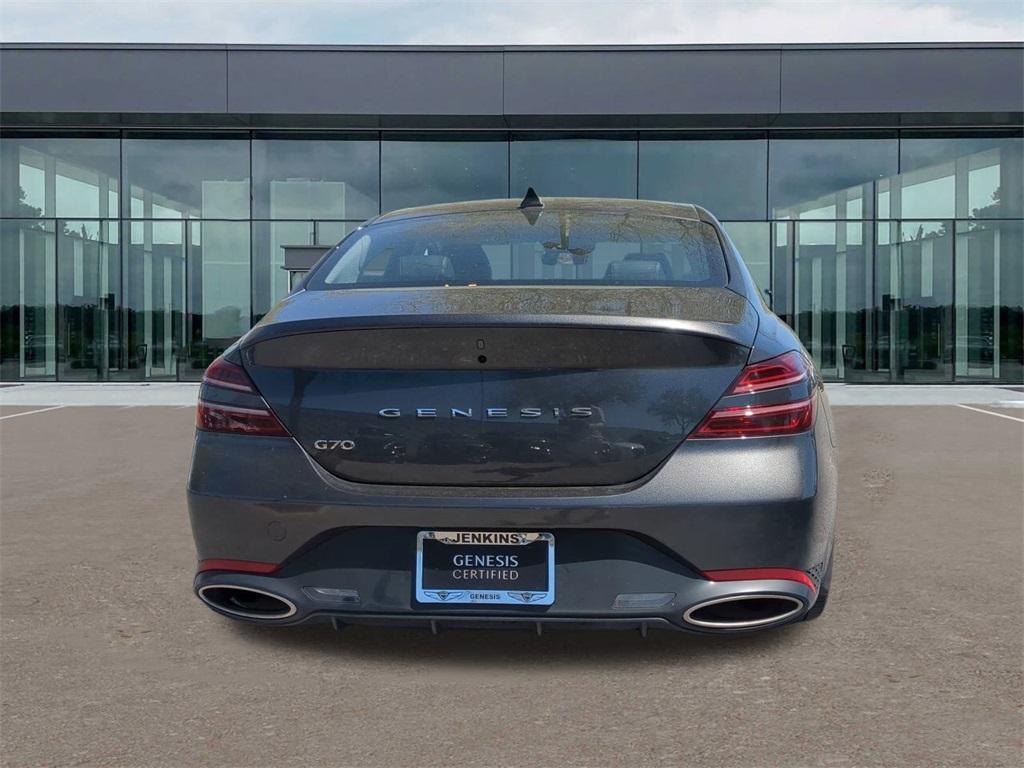 used 2025 Genesis G70 car, priced at $38,999