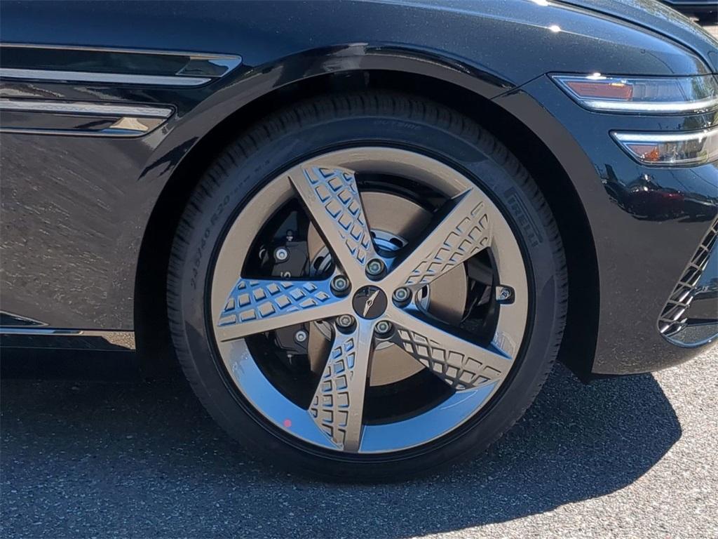 new 2025 Genesis G80 car, priced at $70,555