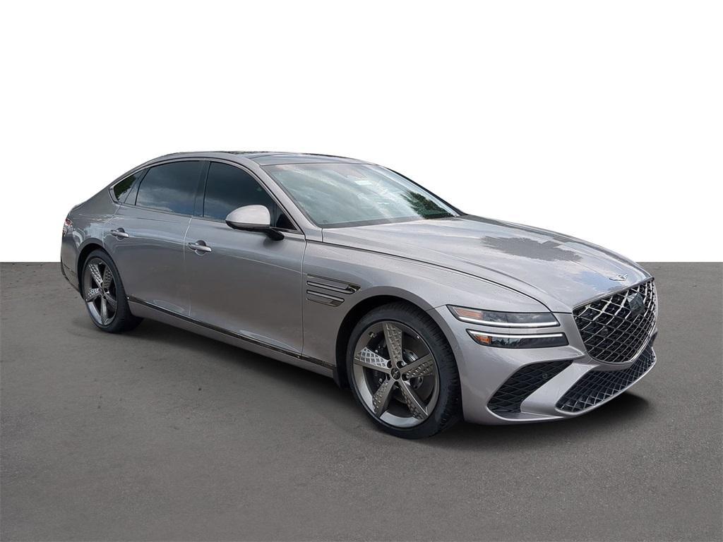 new 2025 Genesis G80 car, priced at $70,525