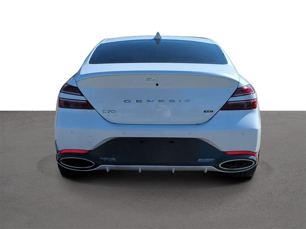 new 2025 Genesis G70 car, priced at $57,175
