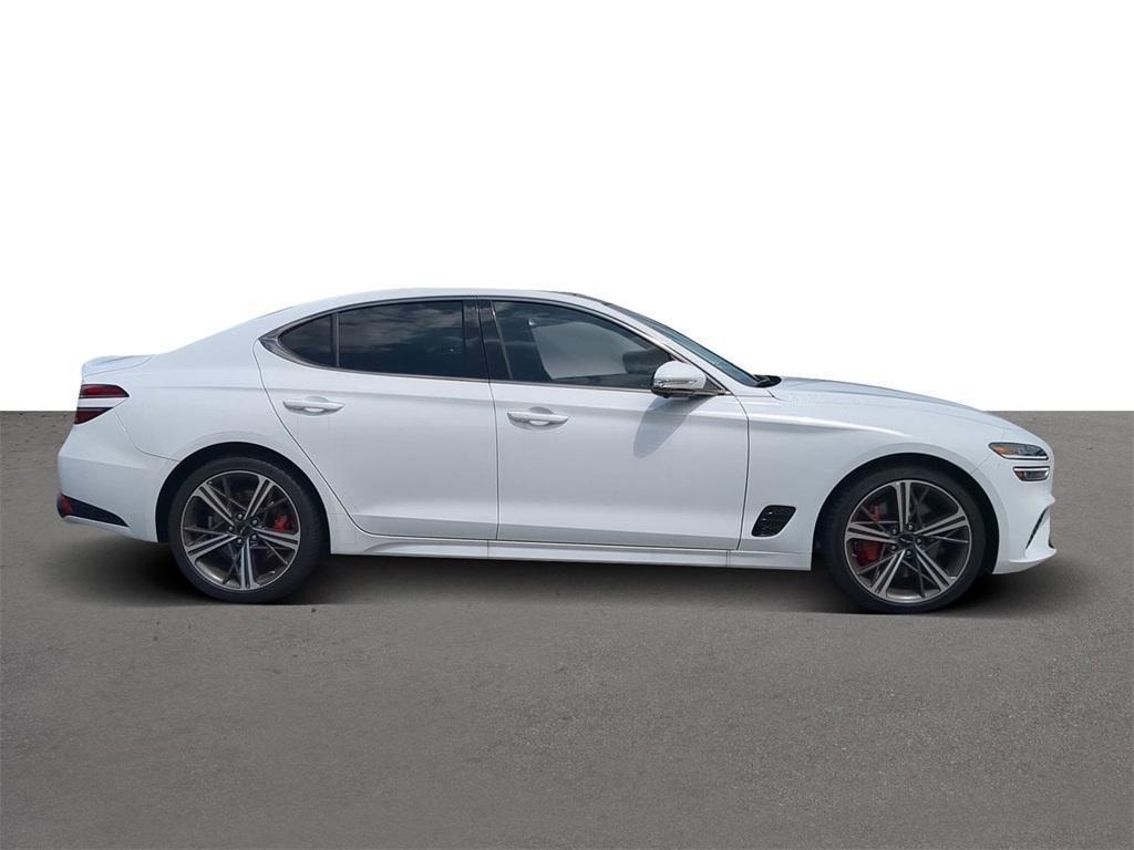 new 2025 Genesis G70 car, priced at $57,335
