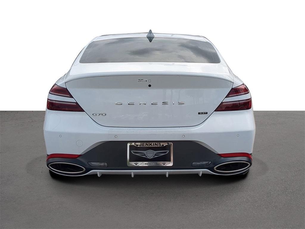 new 2025 Genesis G70 car, priced at $57,335