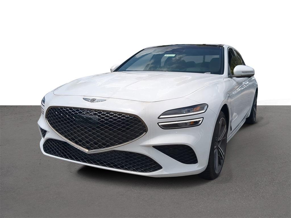 new 2025 Genesis G70 car, priced at $57,335
