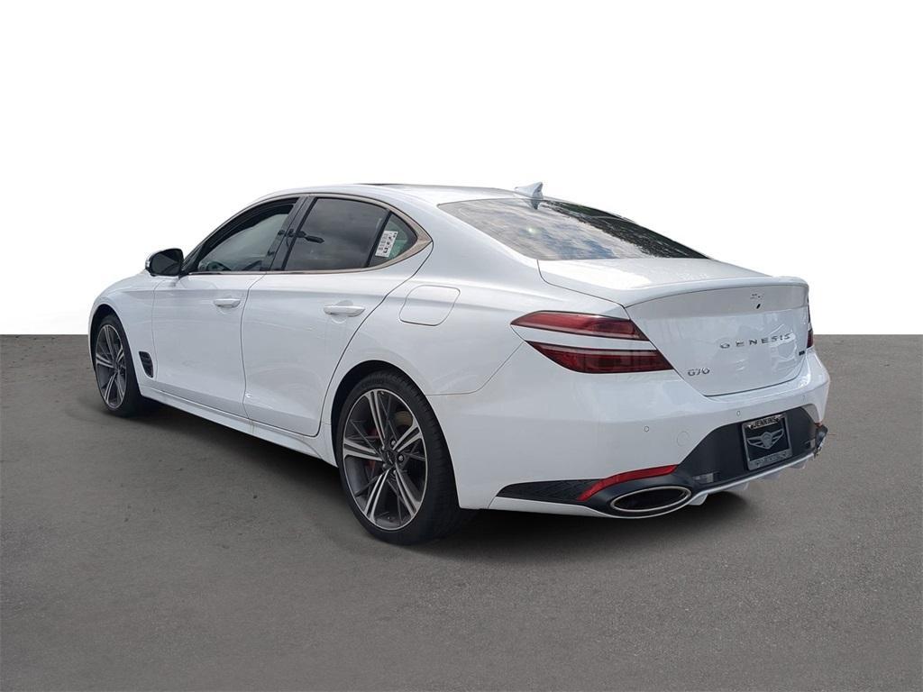 new 2025 Genesis G70 car, priced at $57,335