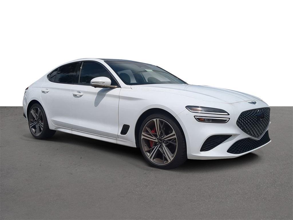 new 2025 Genesis G70 car, priced at $57,335