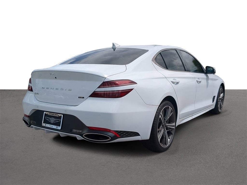 new 2025 Genesis G70 car, priced at $57,335