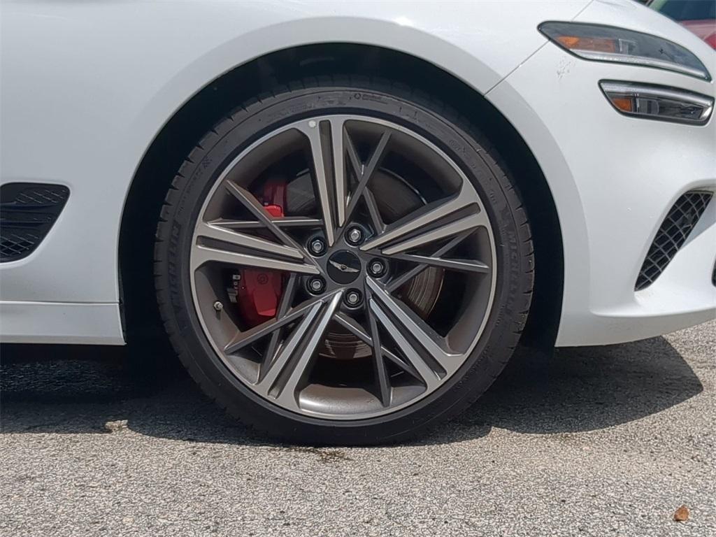 new 2025 Genesis G70 car, priced at $57,335