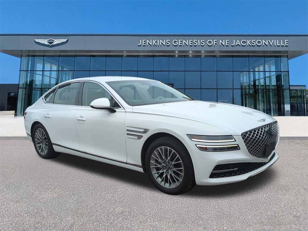 used 2023 Genesis G80 car, priced at $37,000