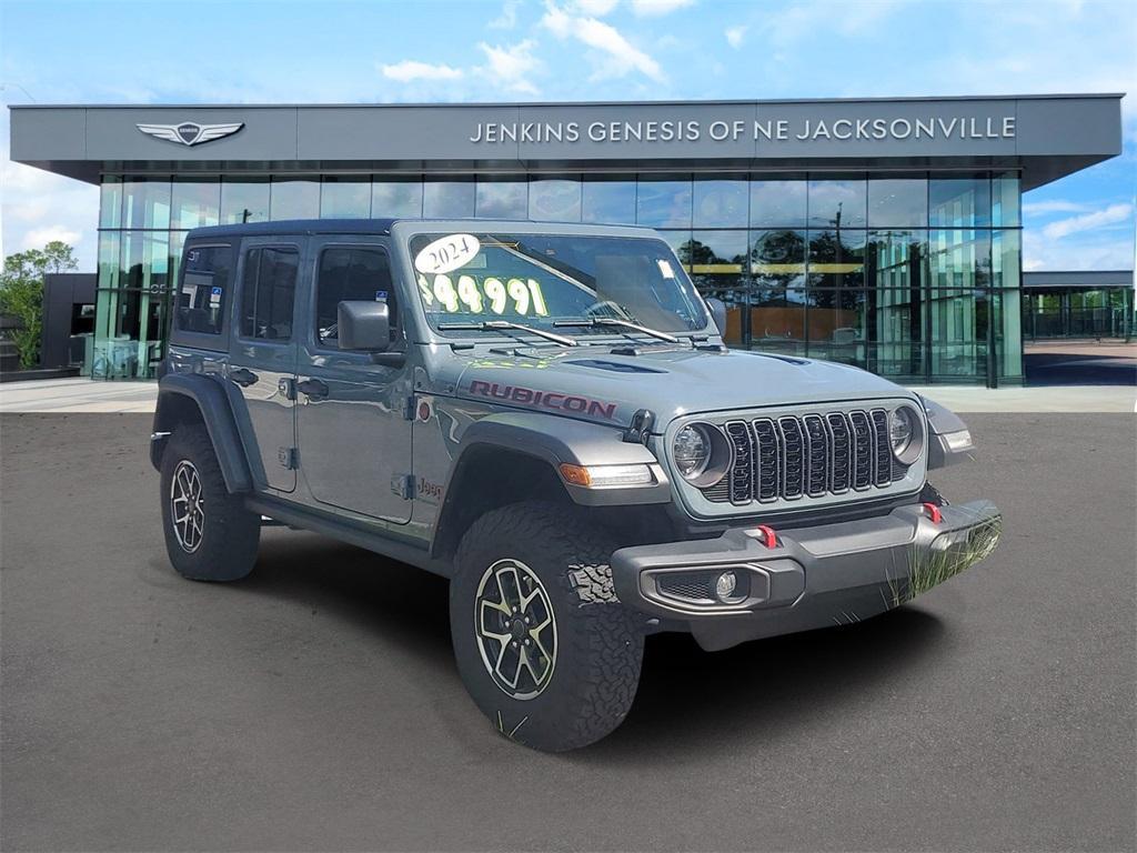 used 2024 Jeep Wrangler car, priced at $42,639